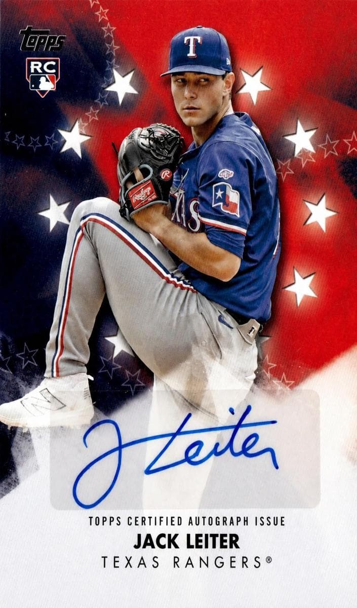 Jack Leiter 2024 topps Topps Update