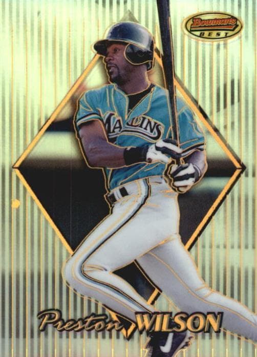 Preston Wilson 1999 bowman Bowman's Best