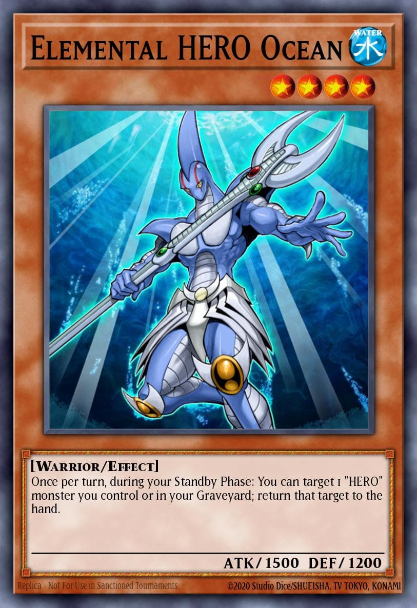 Elemental HERO Ocean #SDHS-EN002