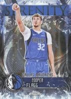 Cooper Flagg 2025 topps Topps Chrome Serenity