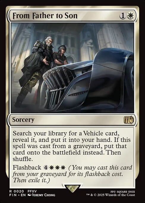 From Father to Son 2025 Magic: The Gathering Final Fantasy