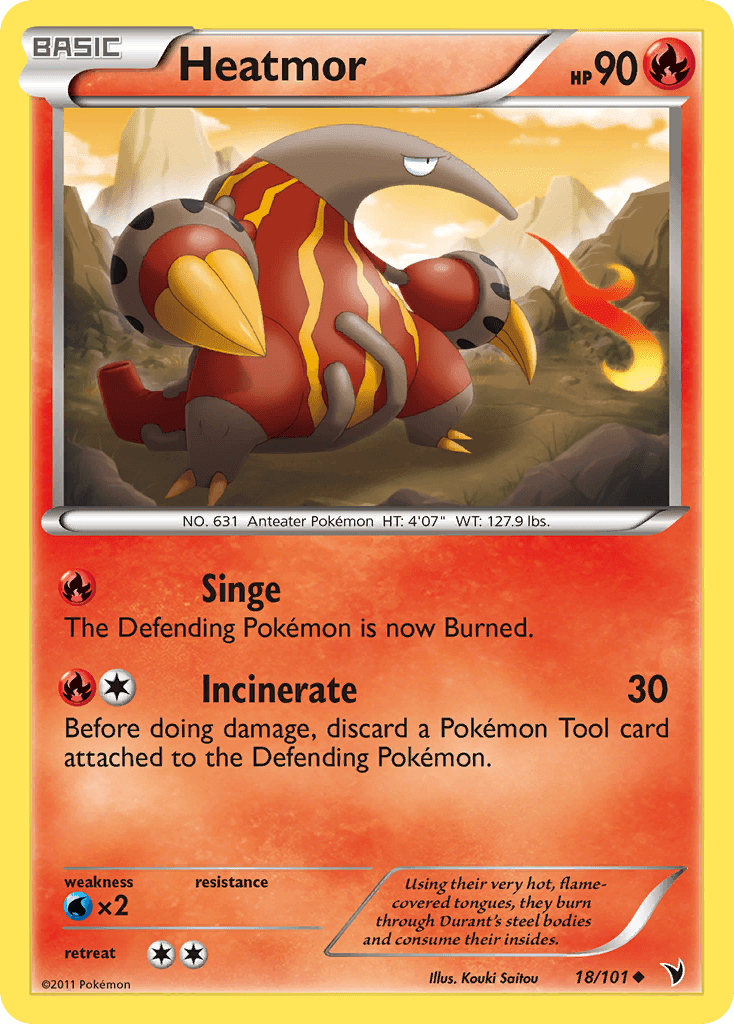 Heatmor 2011 Pokemon Noble Victories