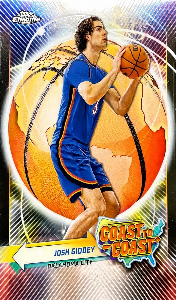 Josh Giddey 2023 topps Topps Chrome