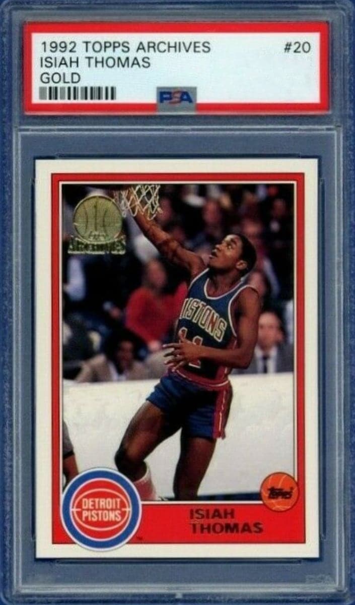 Isiah Thomas 1992 topps Topps Archives