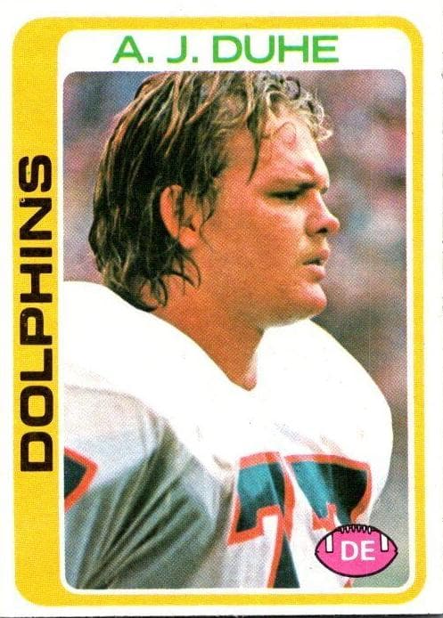 A.J. Duhe 1978 topps Topps