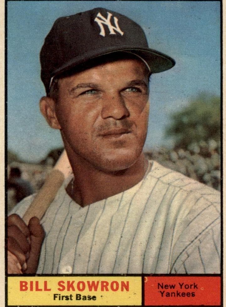 Bill Skowron 1961 topps Topps