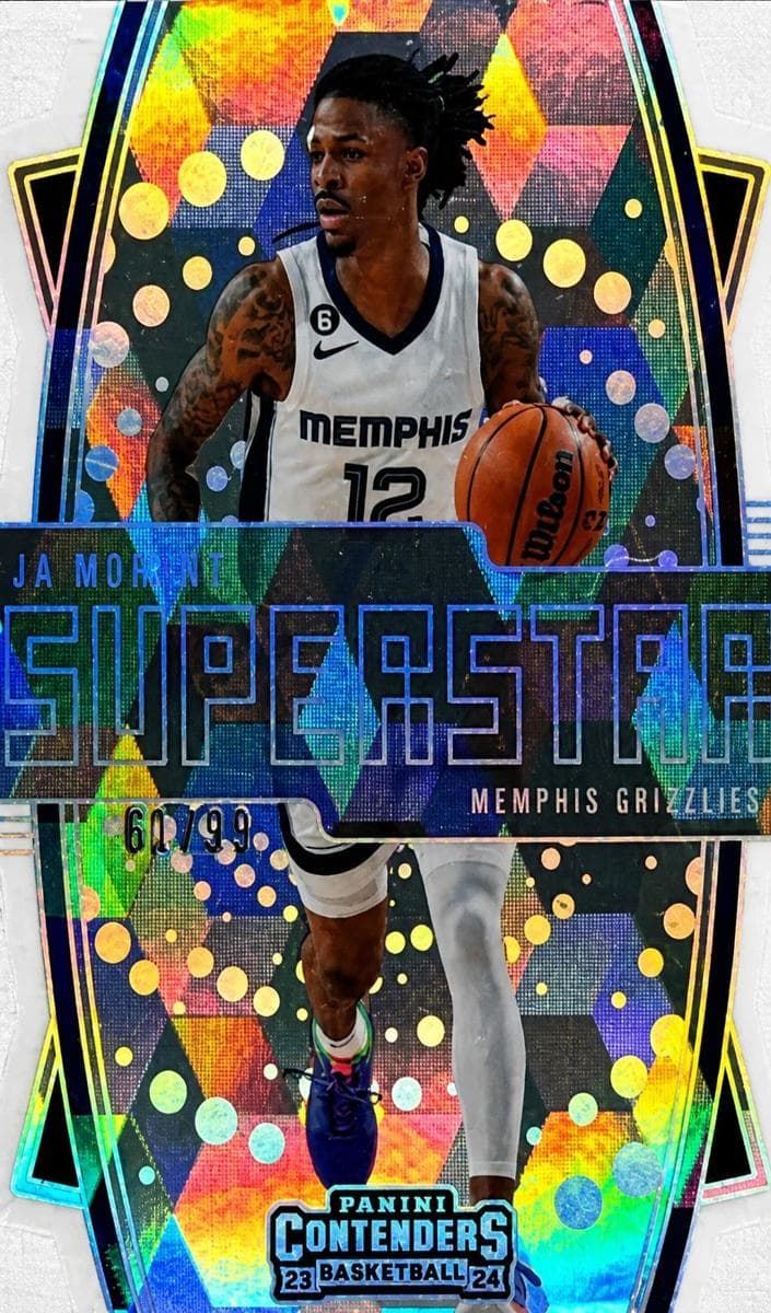 Ja Morant 2023 panini Panini Contenders