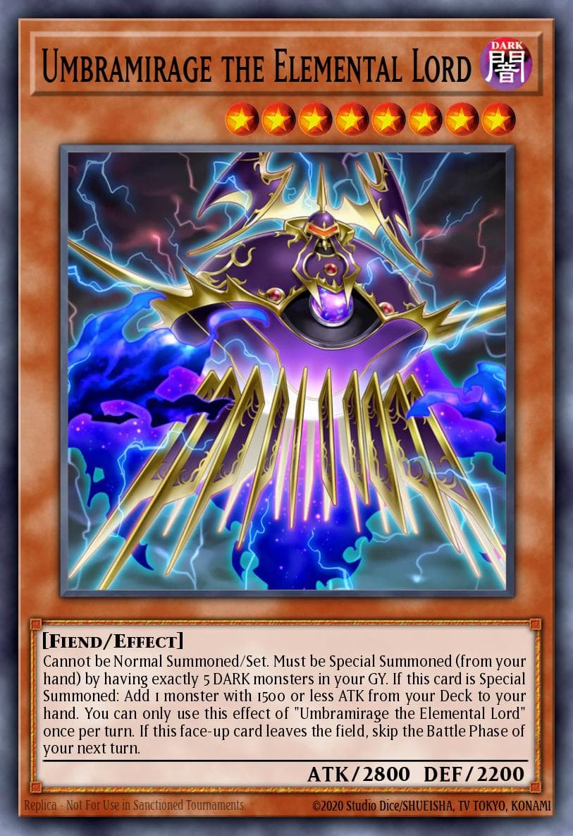 Umbramirage the Elemental Lord #CYHO-EN019
