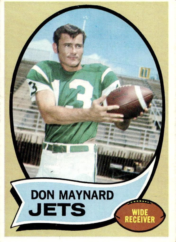 Don Maynard 1970 topps Topps