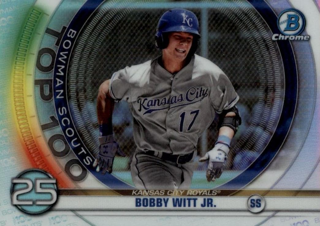Bobby Witt Jr. 2020 bowman Bowman