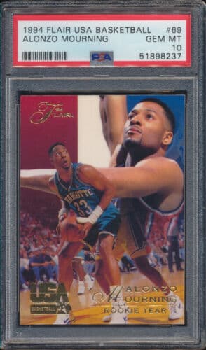 Alonzo Mourning 1994 unknown Flair Team USA