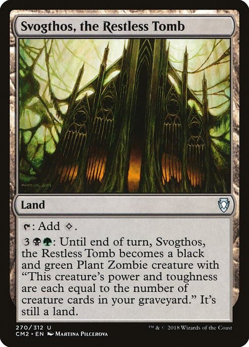 Svogthos, the Restless Tomb 2005 Magic: The Gathering Ravnica