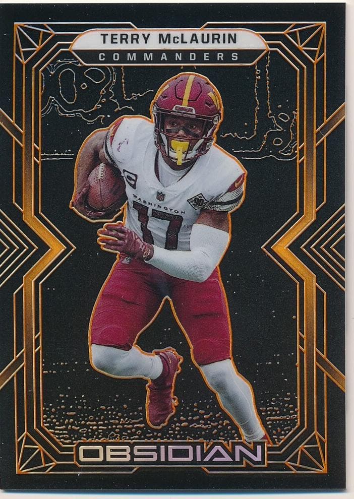 Terry McLaurin 2022 panini Panini Obsidian