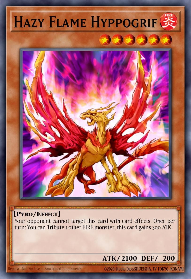 Hazy Flame Hyppogrif 2013 Yu-Gi-Oh!