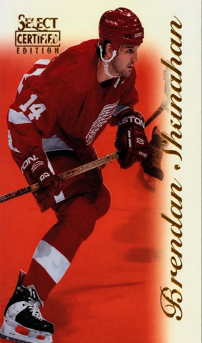Brendan Shanahan 1996 panini Select Certified