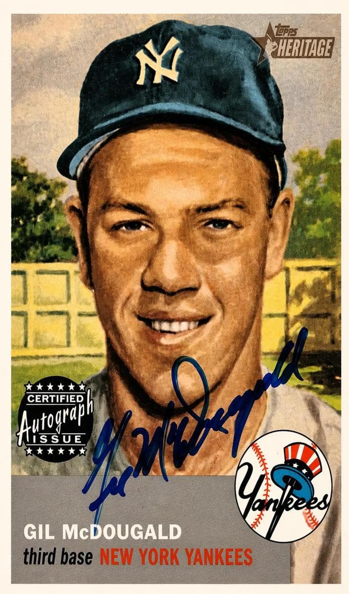 Gil McDougald 2002 topps