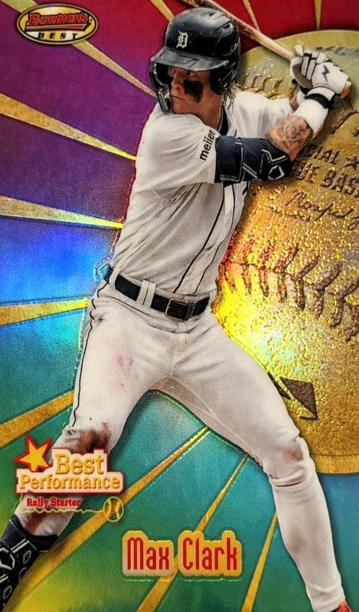 Max Clark 2025 bowman Bowman Best