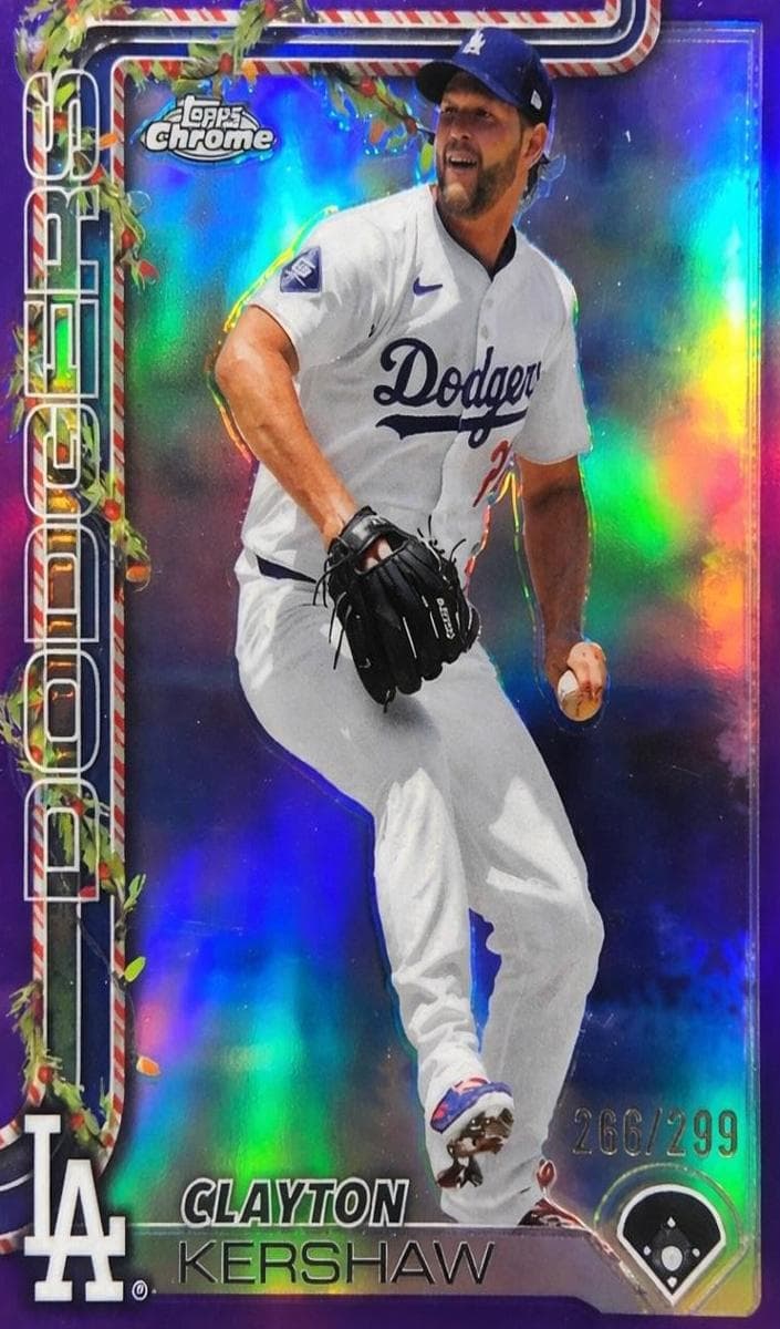Clayton Kershaw 2025 topps
