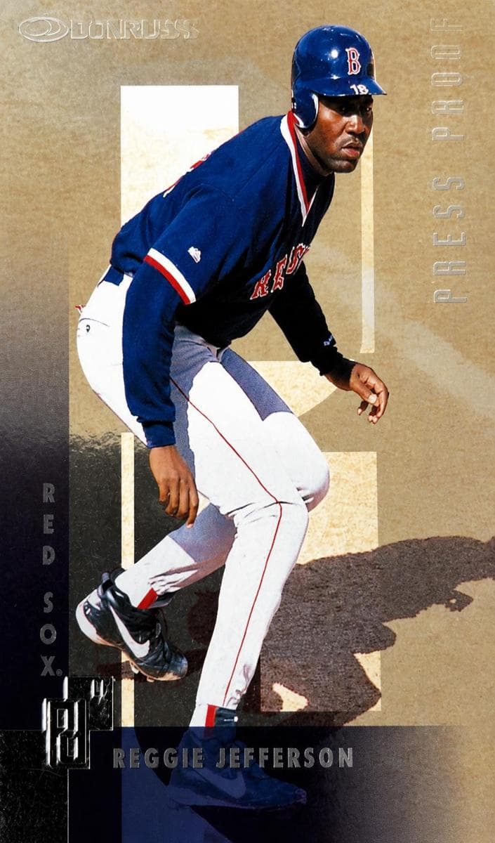 Reggie Jefferson 1997 panini Donruss