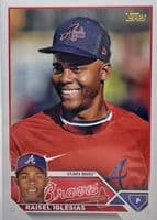 Raisel Iglesias trading card