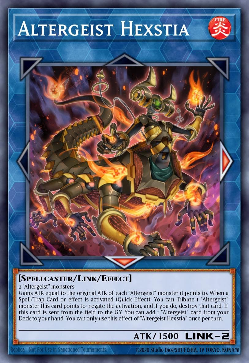 Altergeist Hexstia 2018 Yu-Gi-Oh!