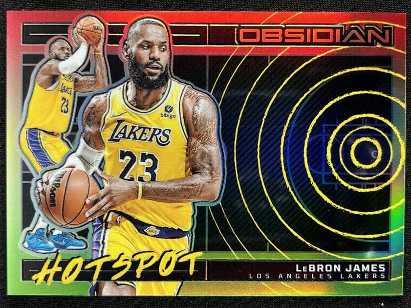 LeBron James 2023 panini Panini Obsidian