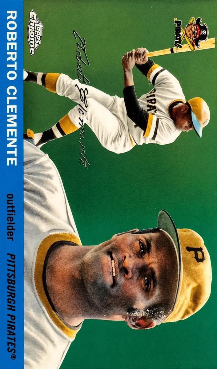 Roberto Clemente 2025 topps Topps Chrome Platinum