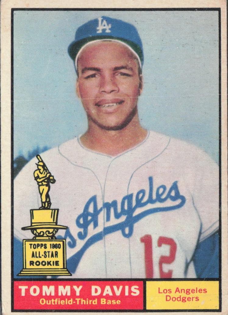 Tommy Davis 1961 topps Topps