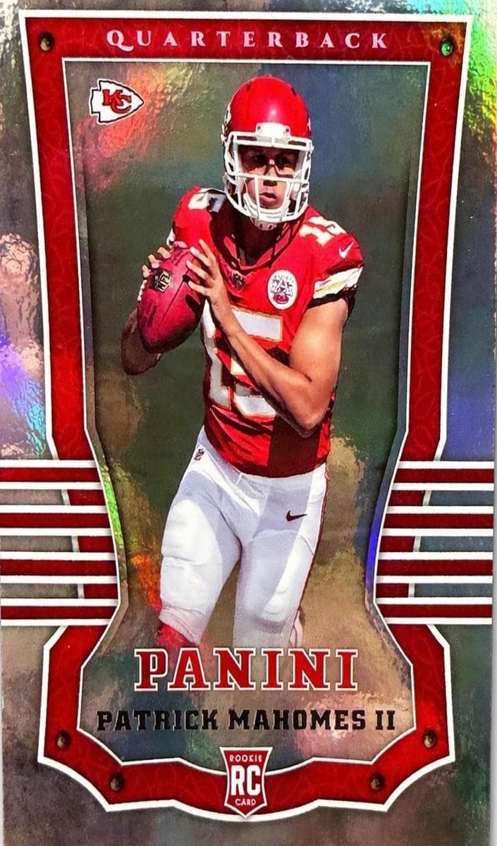 Patrick Mahomes II 2017 panini Panini Plates & Patches