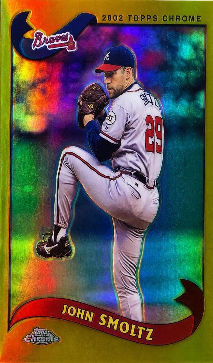 John Smoltz 2002 topps Topps Chrome