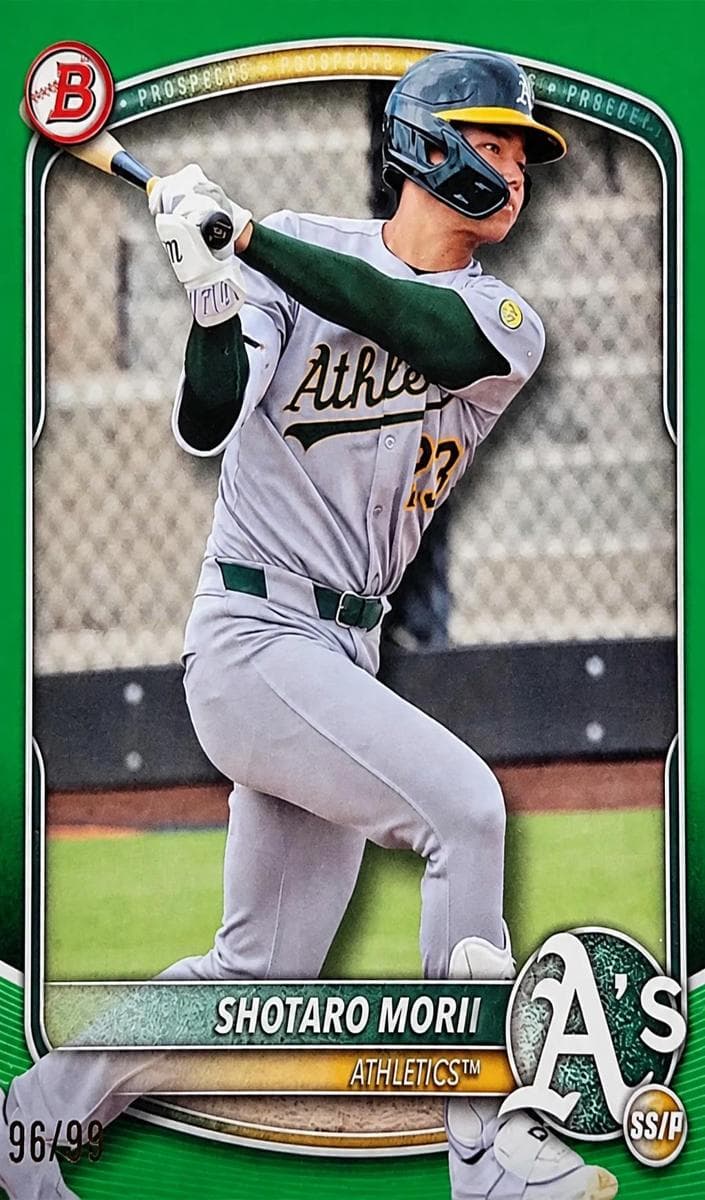 Shotaro Morii trading card