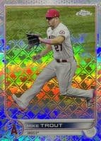 Mike Trout 2022 topps Topps Chrome Logofractor Edition