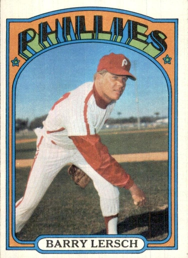 Barry Lersch 1972 topps Topps