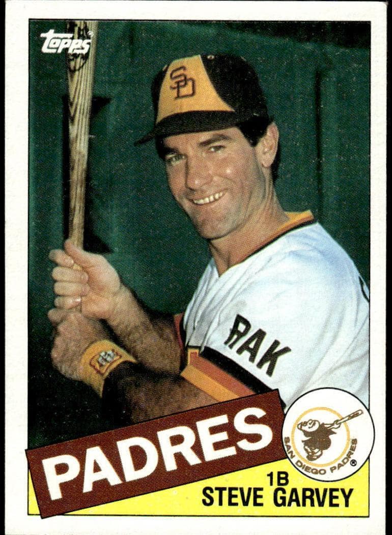 Steve Garvey trading card