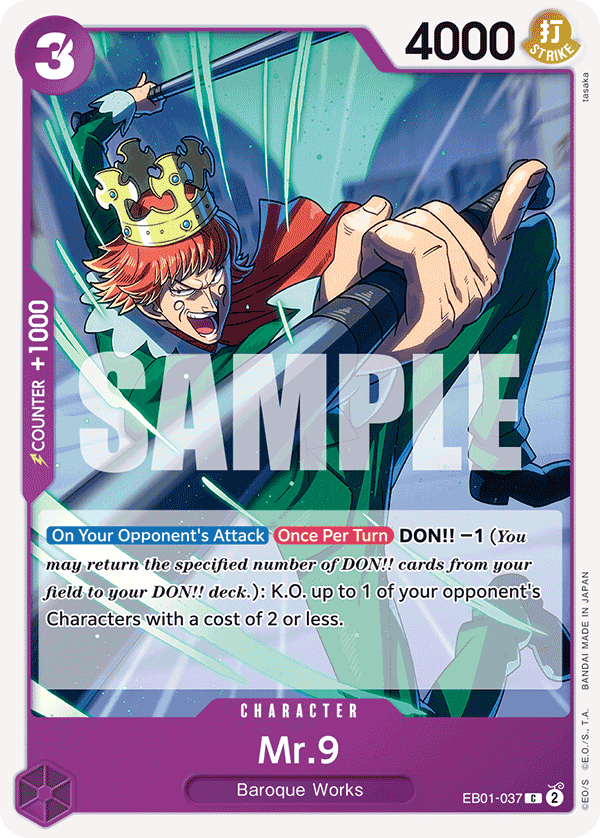 Mr. 9 2024 One Piece