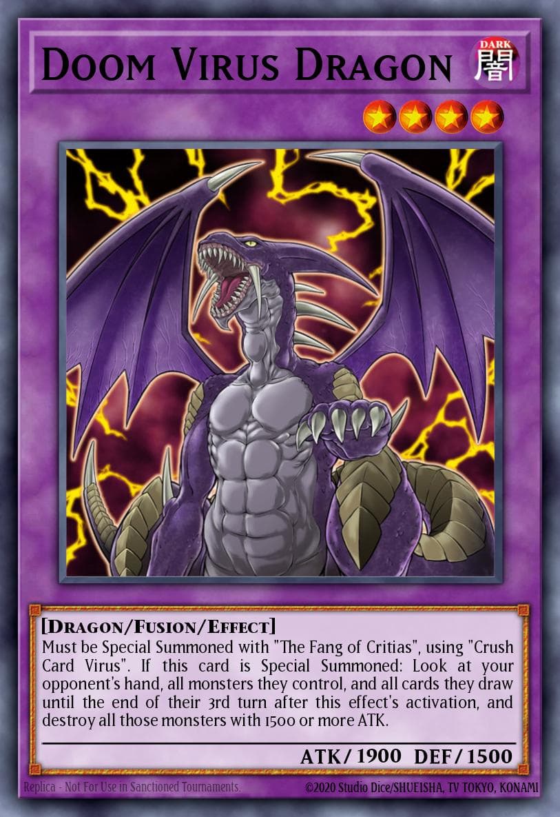 Doom Virus Dragon #DRL2-EN003