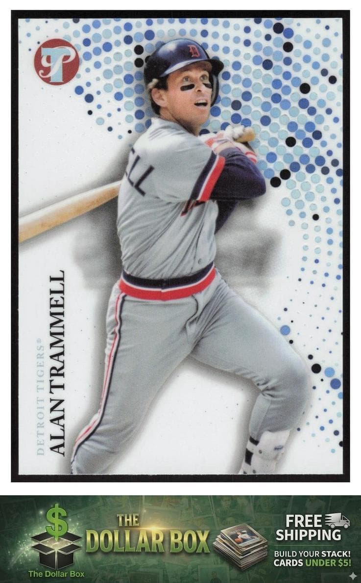 Alan Trammell 2022 topps Topps Pristine