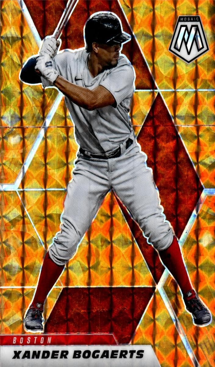 Xander Bogaerts 2021 panini Panini Mosaic