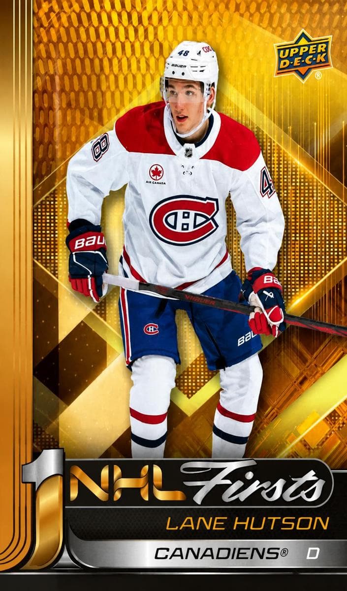 Lane Hutson 2024 upper-deck Upper Deck