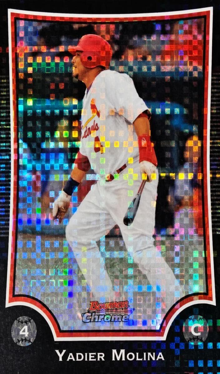 Yadier Molina 2009 bowman