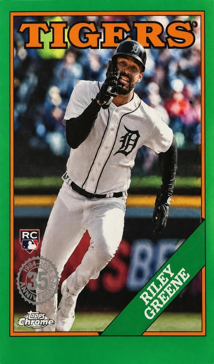 Riley Greene 2023 topps Topps Chrome Update