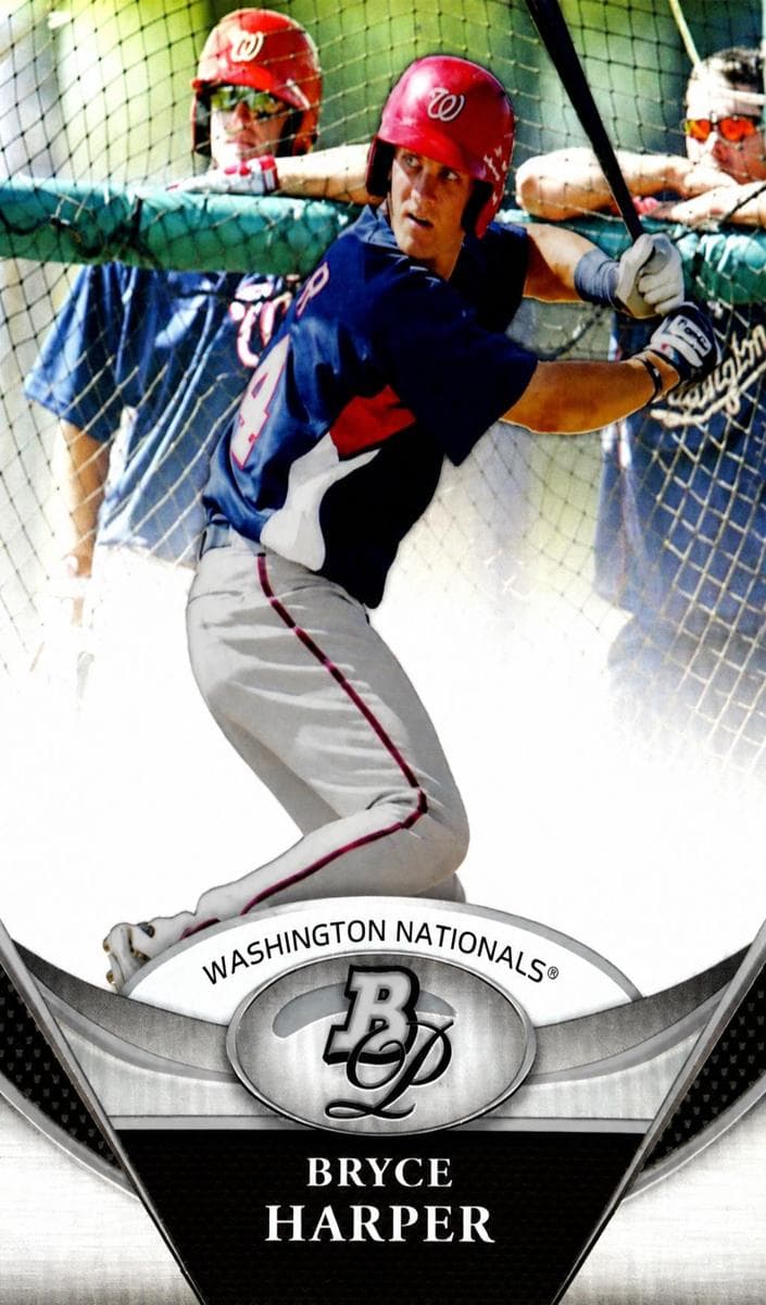 Bryce Harper 2011 bowman Platinum