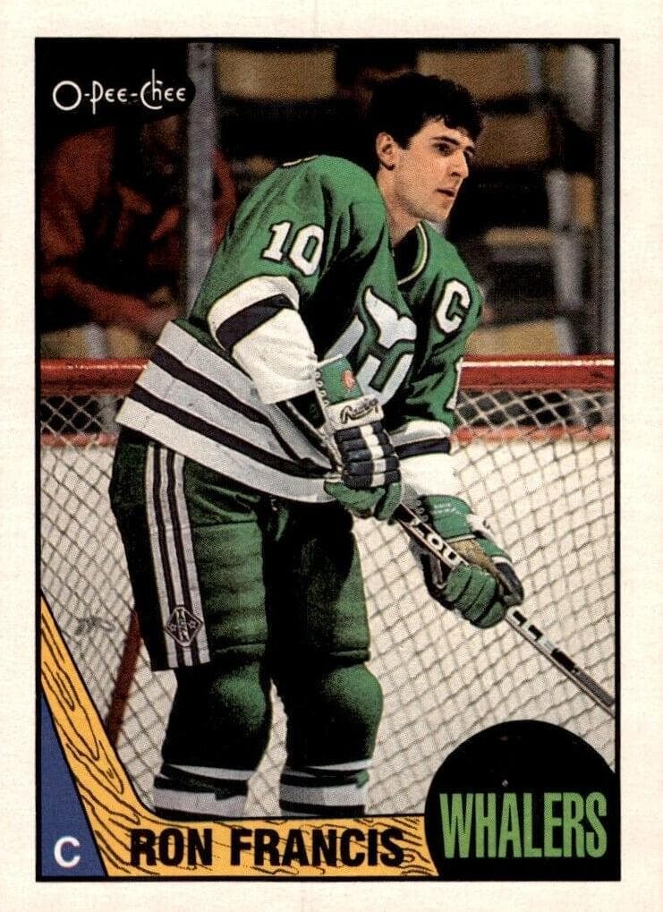 Ron Francis 1987 topps O-Pee-Chee