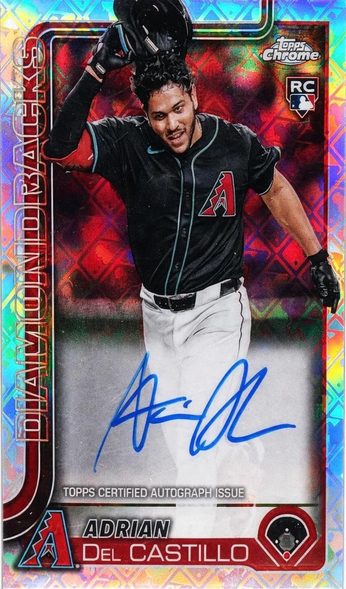 Adrian Del Castillo 2025 topps