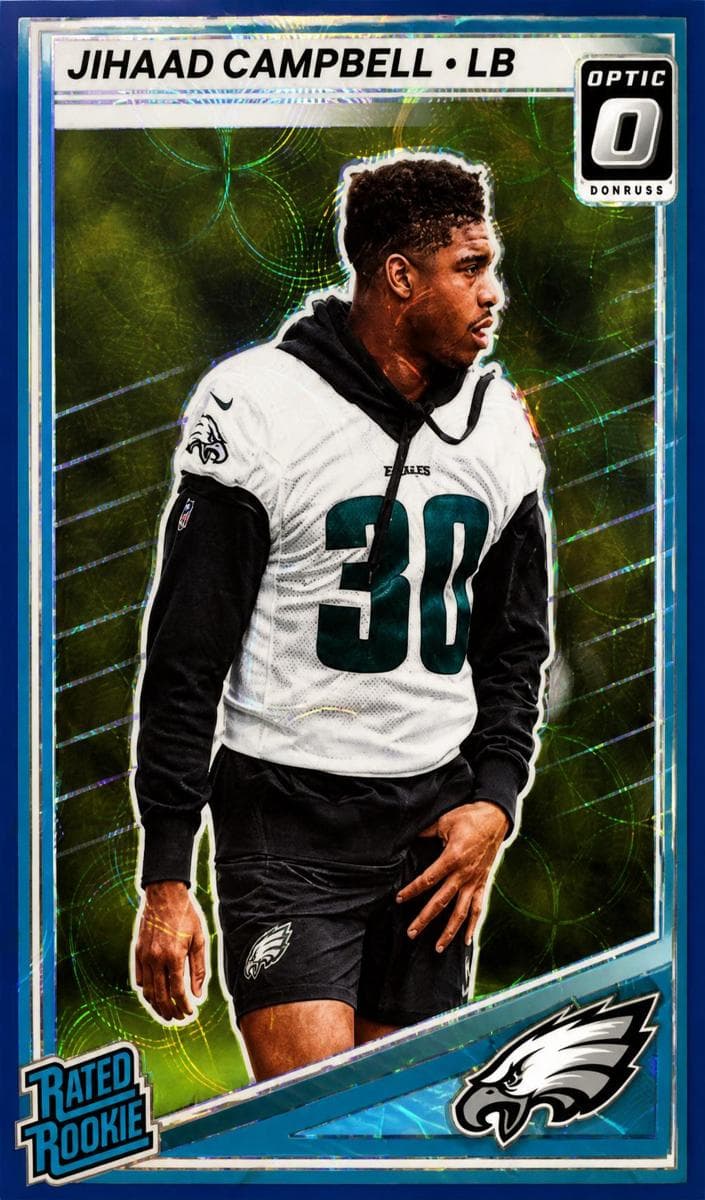 Jihaad Campbell 2025 panini Donruss