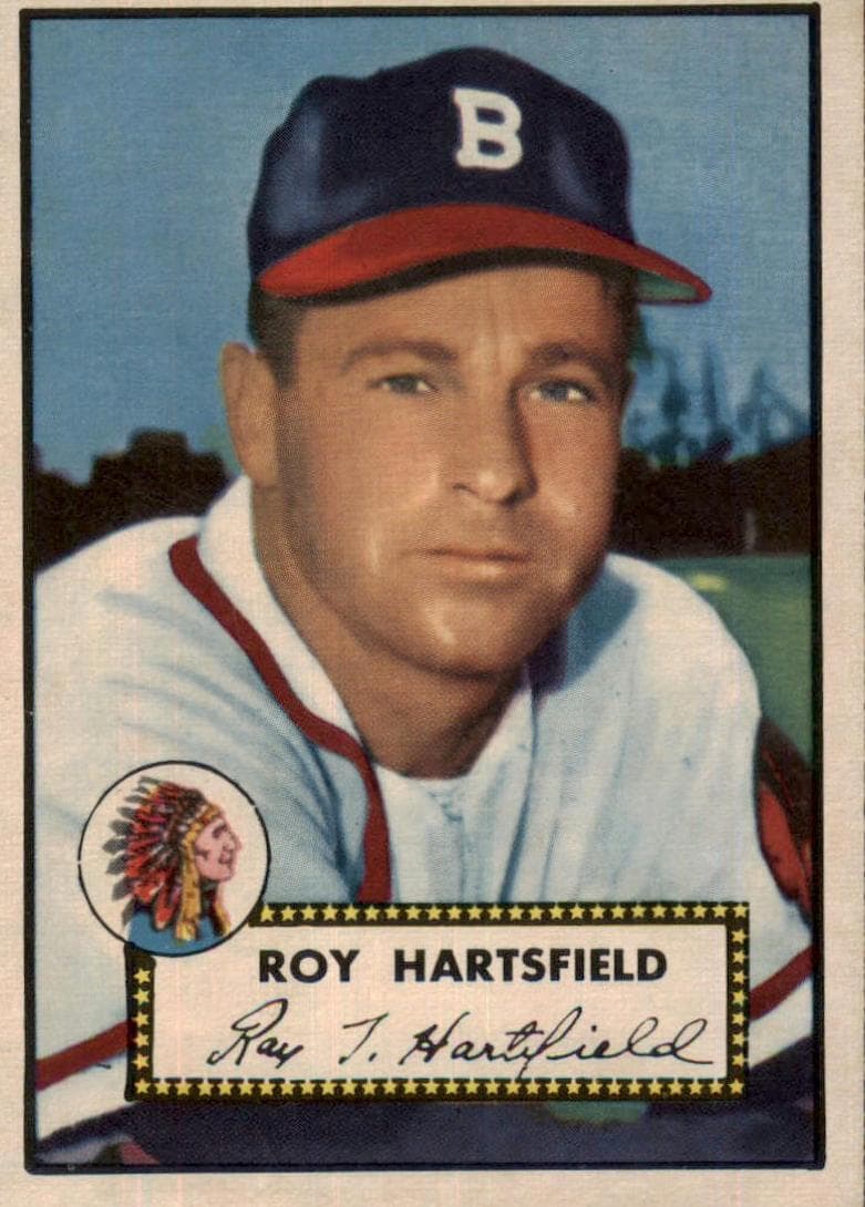 Roy Hartsfield 1952 topps Topps