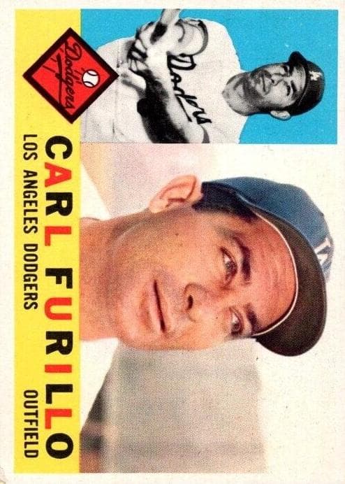 Carl Furillo 1960 topps Topps