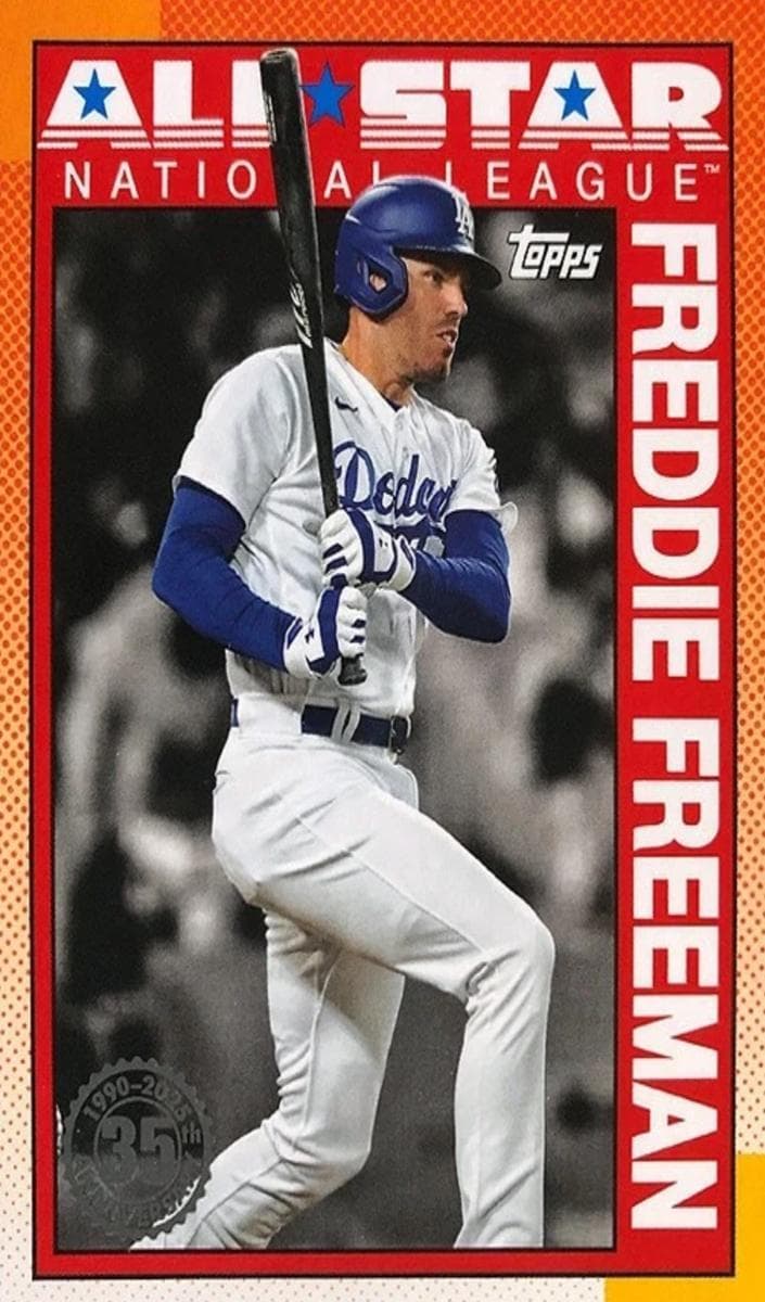 Freddie Freeman 2025 topps Topps