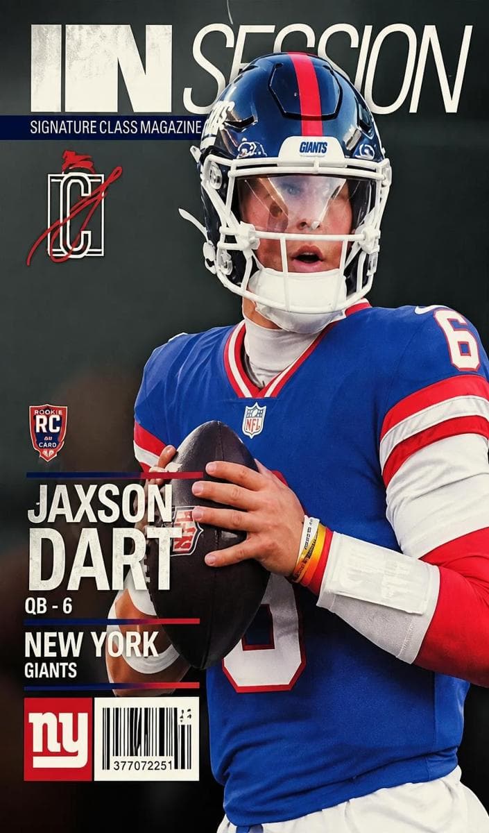 Jaxson Dart 2025 topps Topps Signature Class