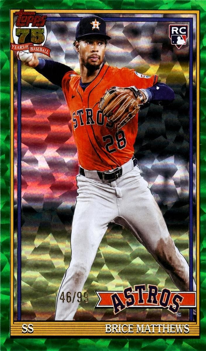 Brice Matthews 2026 topps Topps